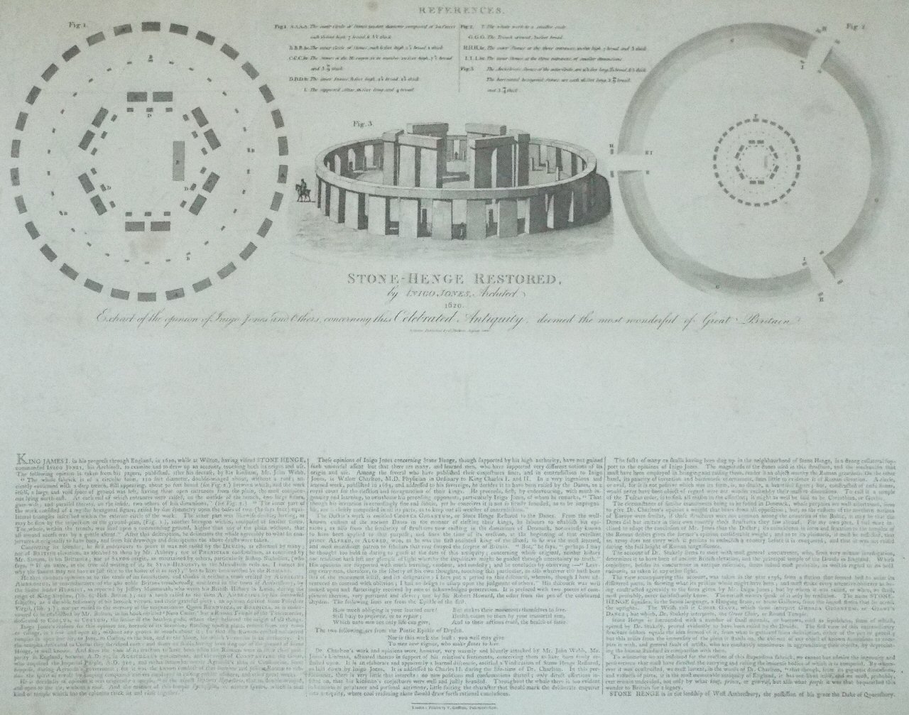 Print - Stone-henge Restored - Malton